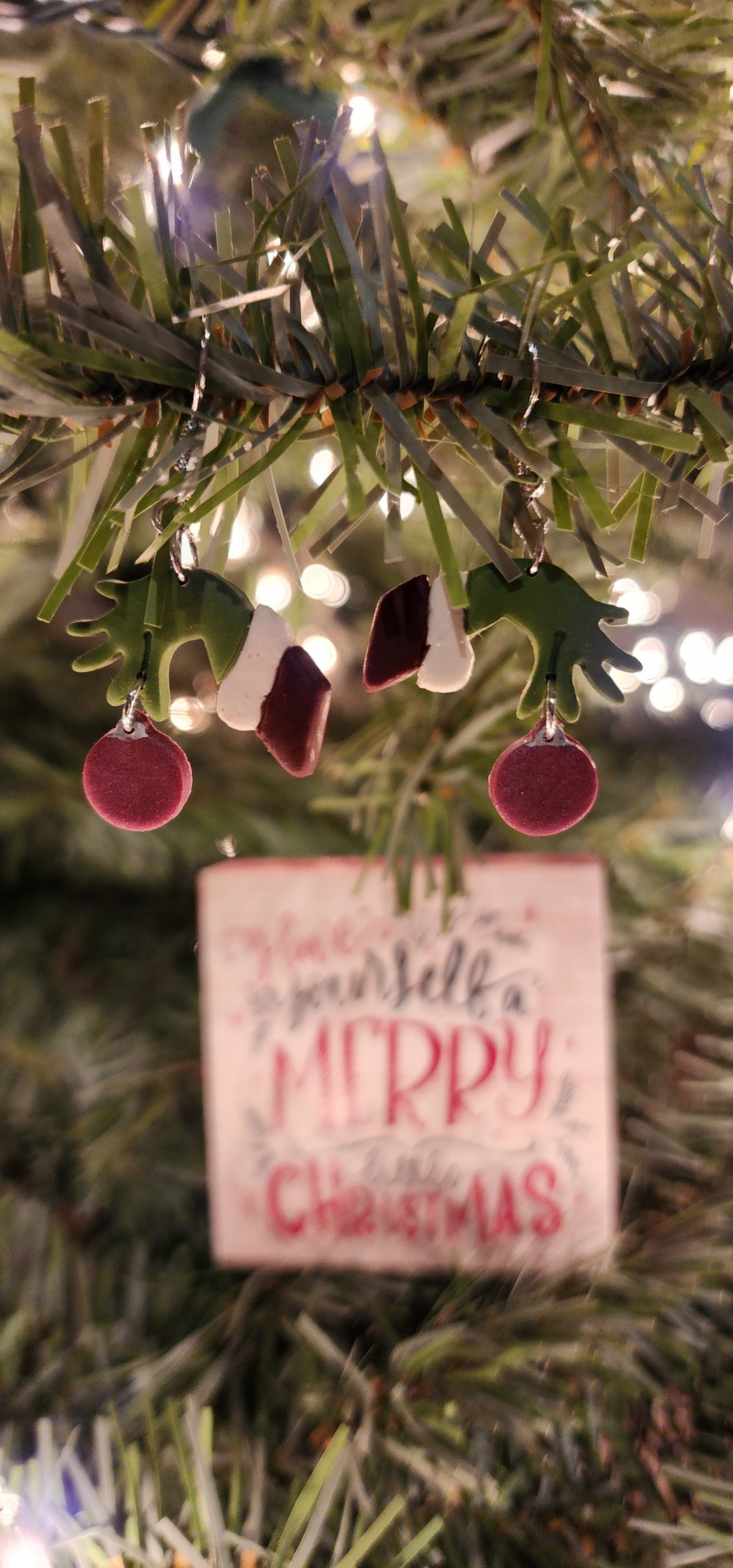 You're a Mean One ornament dangle