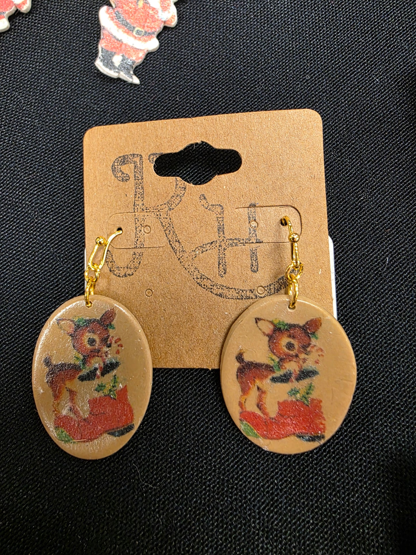 Vintage Reindeer Cameo