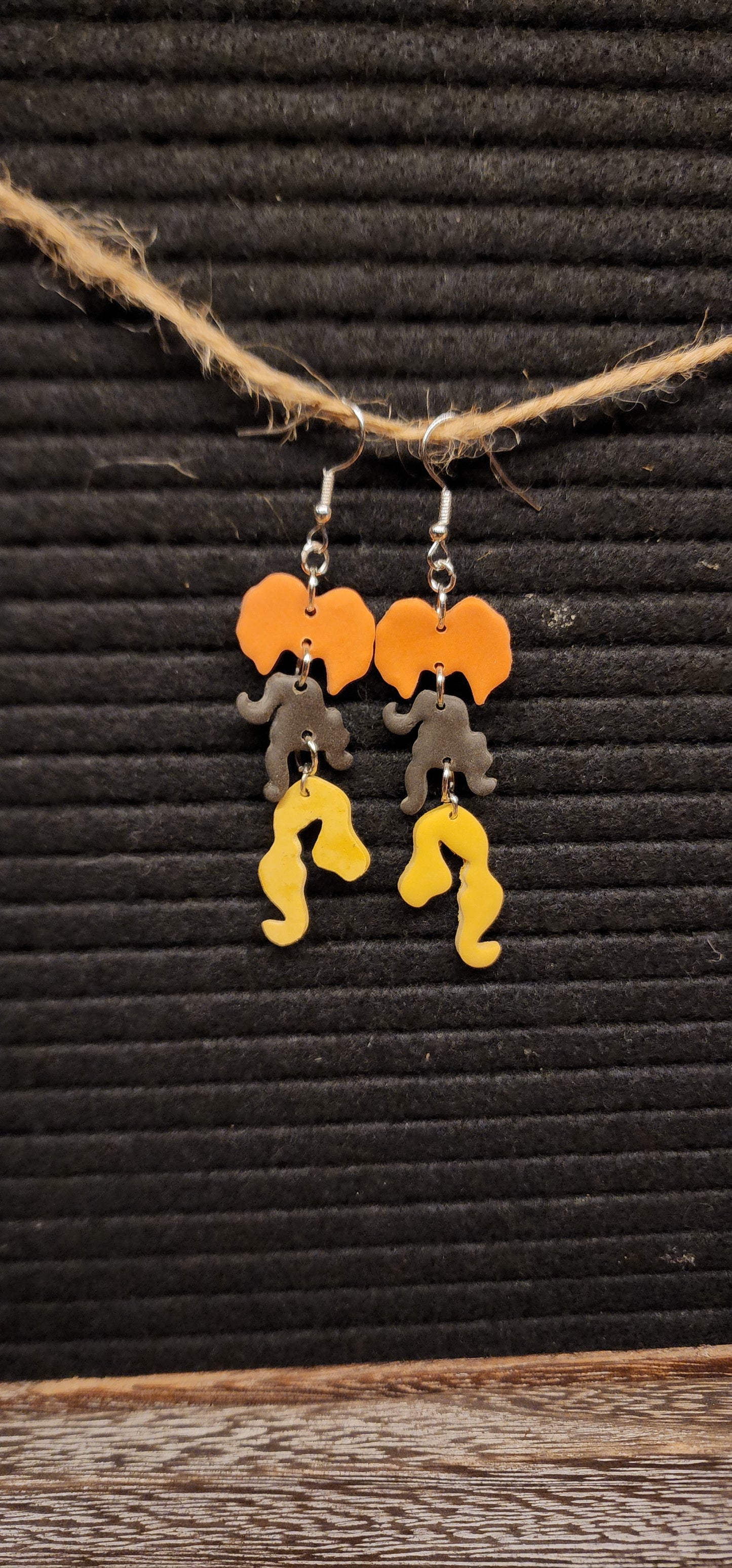 Witch Sisters dangle