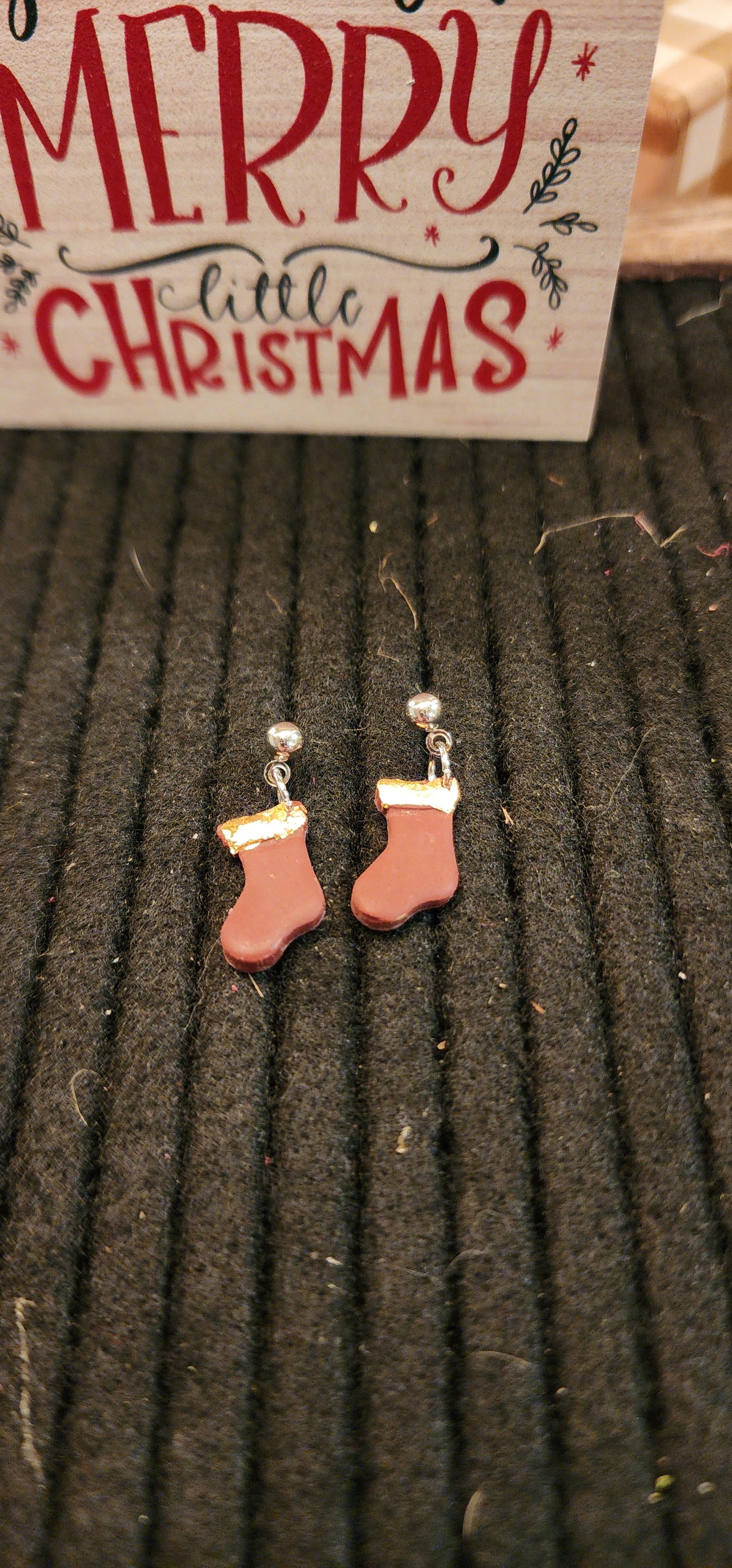 Stocking stud dangle