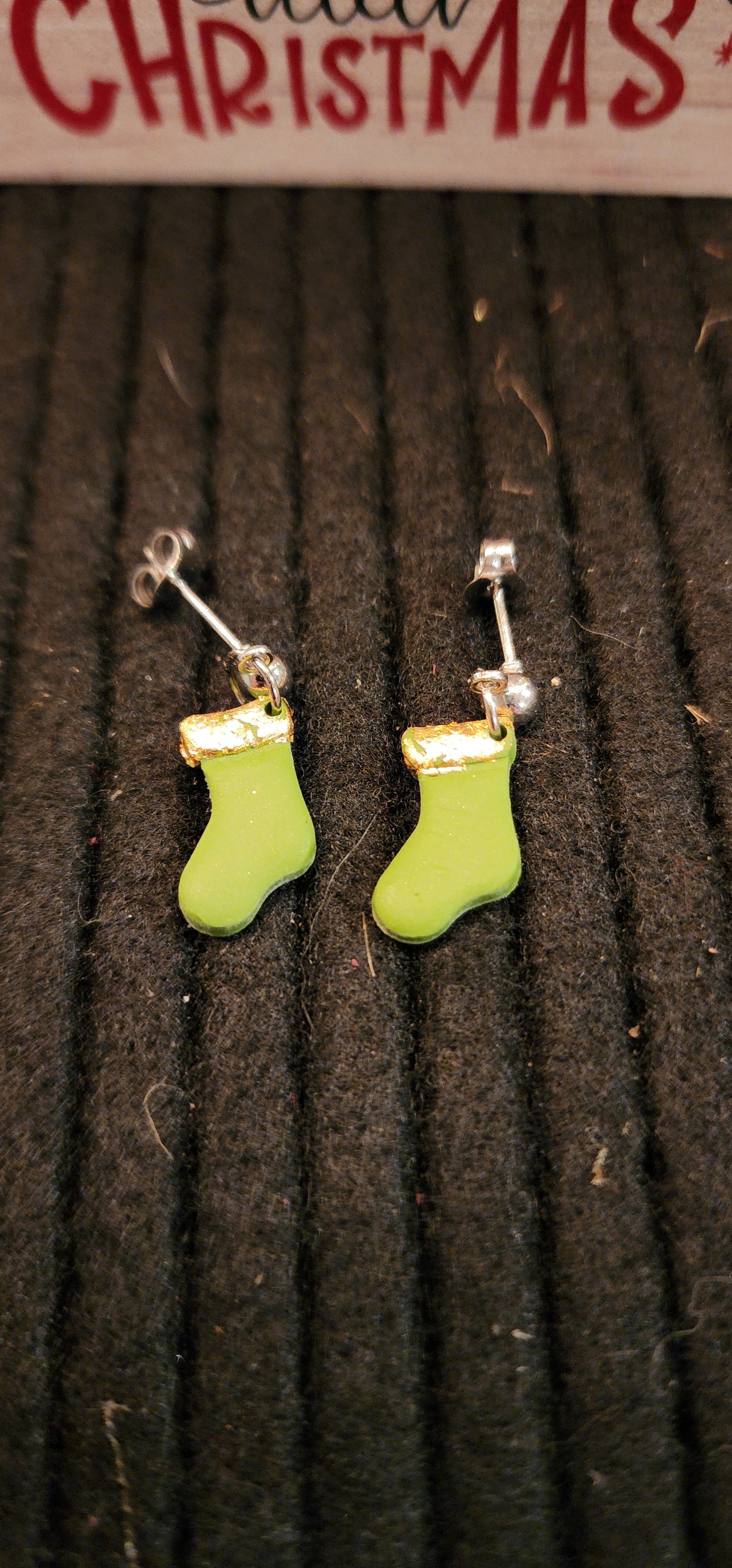 Stocking stud dangle