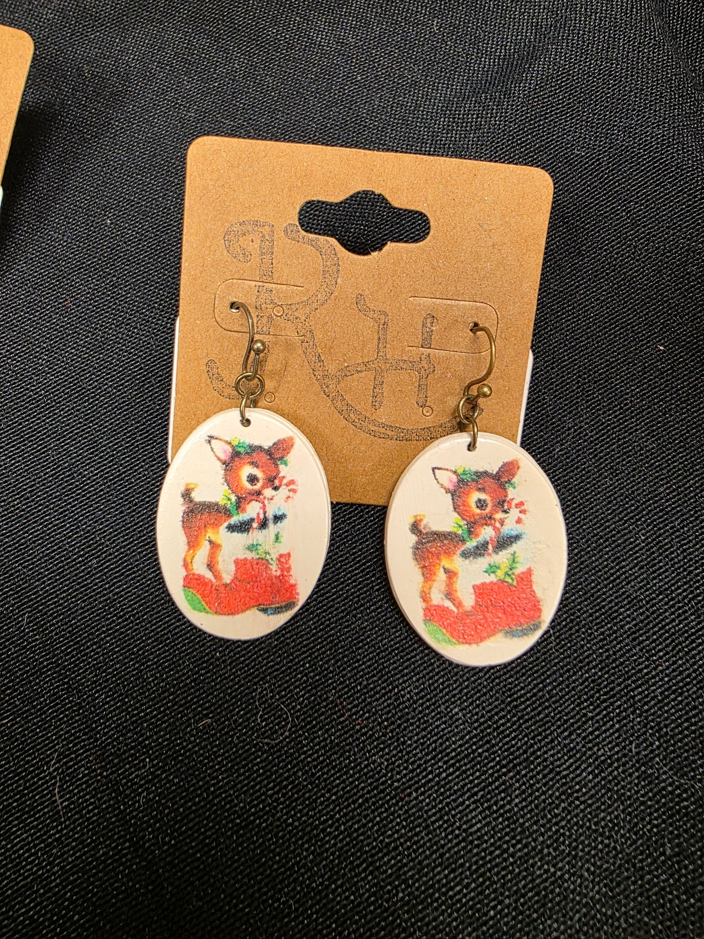 Vintage Reindeer Cameo