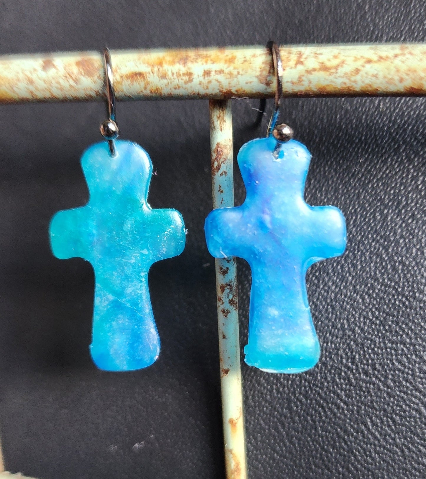 Stone Cross dangle