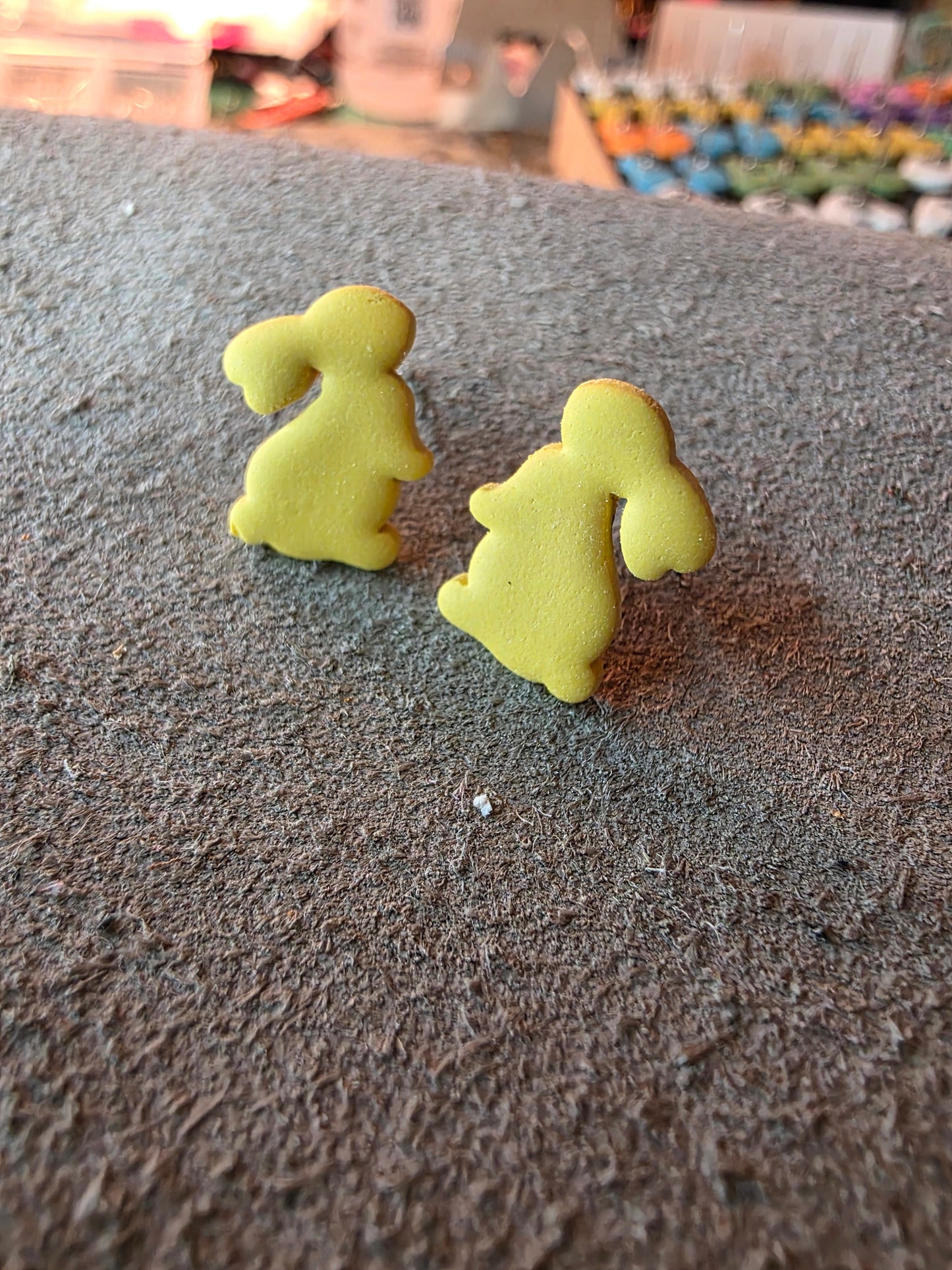 The Silhouette Bunny stud