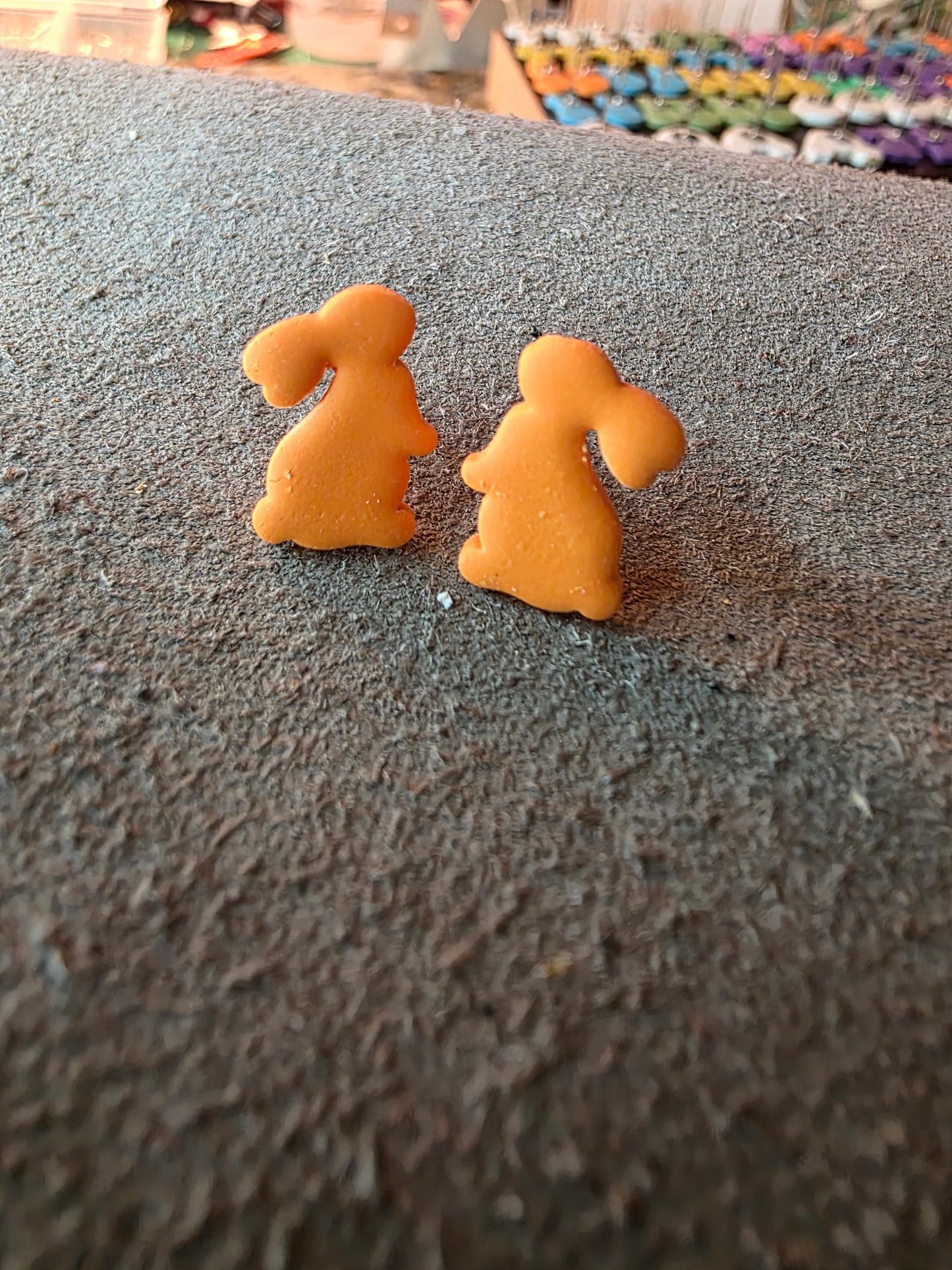The Silhouette Bunny stud
